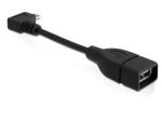DeLOCK 83104 USB Kabel USB 2.0 0,11 m Micro-USB B USB A...