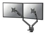 Neomounts DS70-250BL2 Monitorarm 17-32" - Gasfeder - Topfix - 180°-Stopp