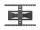 Equip 43"-90" Ultraflache Full-Motion TV-Wandhalterung