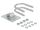 DeLOCK 433 MHz Antenne N Buchse 2 dBi 40 cm omnidirektional starr outdoor grau