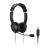Kensington Classic USB-A Headset mit Mikrofon und Lautstärkeregler