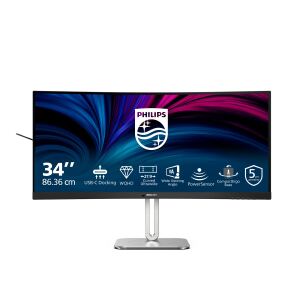 Philips 5000 series 34B2U5600C/00 Computerbildschirm 86,4 cm (34") 3440 x 1440 Pixel Dual QHD LCD Grau