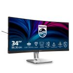Philips 5000 series 34B2U5600C/00 Computerbildschirm 86,4 cm (34") 3440 x 1440 Pixel Dual QHD LCD Grau