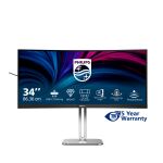 Philips 5000 series 34B2U5600C/00 Computerbildschirm 86,4 cm (34") 3440 x 1440 Pixel Dual QHD LCD Grau