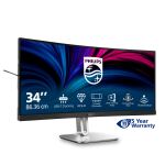 Philips 5000 series 34B2U5600C/00 Computerbildschirm 86,4 cm (34") 3440 x 1440 Pixel Dual QHD LCD Grau