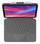 Logitech 920-011441 Tastatur für Mobilgeräte QWERTY UK Englisch Smart Connector Grau