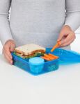 Sistema 41690 Lebensmittelaufbewahrungsbehälter Rechteckig Container 1,65 l Gemischte Farben 3 Stück(e)