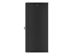 Lanberg WF01-6627-10B Rack 27U Wandmontiertes Regal Schwarz