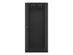 Lanberg WF01-6627-10B Rack 27U Wandmontiertes Regal Schwarz