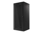 Lanberg WF01-6627-10B Rack 27U Wandmontiertes Regal Schwarz