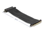 DeLOCK Riser Karte PCI Express x8 Stecker zu x8 Slot mit Kabel 30 cm