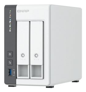 QNAP TS-216G NAS & Speicherserver Tower Cortex-A Cortex-A55 4 GB HDD Weiß