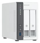 QNAP TS-216G NAS & Speicherserver Tower Cortex-A Cortex-A55 4 GB HDD Weiß