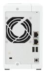 QNAP TS-216G NAS & Speicherserver Tower Cortex-A Cortex-A55 4 GB HDD Weiß