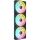 Corsair iCUE LINK LX120 RGB Computergehäuse Ventilator 12 cm Schwarz 3 Stück(e)