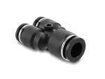 DELOCK Pneumatik Steckverbinder 2x8mm > 1x10mm Y-Form