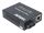 Intellinet Gigabit PoE+ Medienkonverter, 1000Base-T RJ45-Port auf 1000Base-LX (SC) Singlemode, 20 km, PoE+ Injektor