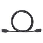 Manhattan High Speed HDMI-Kabel mit Ethernet-Kanal, HEC, ARC, 3D, 4K@30Hz, HDMI-Stecker auf HDMI-Stecker, geschirmt, schwarz, 2 m