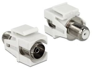 DELOCK Keystone IEC Koax Buchse