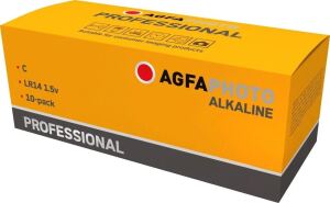 AgfaPhoto Batterie Alkaline Professional -C Baby 10St.