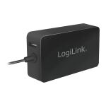 LogiLink PA0197 Ladegerät für Mobilgeräte Laptop, Universal Schwarz AC Drinnen