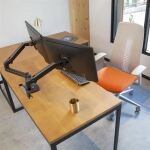 Ergotron LX Series 45-245-224 Flachbildschirm-Tischhalterung 68,6 cm (27") Tisch/Bank Schwarz