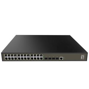 LevelOne GEL-2871 Netzwerk-Switch Managed L2+ Gigabit Ethernet (10/100/1000) 1U Schwarz