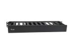 Equip 19" Rack Mount Kabelmanagement-Panel, Schwarz