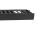 Equip 19" Rack Mount Kabelmanagement-Panel, Schwarz