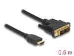 DeLOCK 85581 Videokabel-Adapter 0,5 m HDMI Typ A...