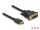 DeLOCK 85581 Videokabel-Adapter 0,5 m HDMI Typ A (Standard) DVI-D Schwarz