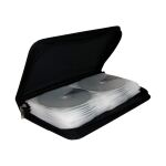 MediaRange BOX51 CD-Hülle Geldbörsenhülle 48 Disks Schwarz