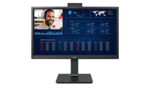 LG 24CQ651W-BP All-in-One PC/Workstation Intel® Pentium® N6005 60,5 cm (23.8") 1920 x 1080 Pixel All-in-One-PC 8 GB DDR4-SDRAM 256 GB SSD Windows 10 IoT Enterprise Wi-Fi 6 (802.11ax) Schwarz