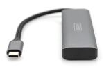 Digitus USB-C Hub, 4-Port , 2x USB A + 2x USB-C