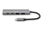 Digitus USB-C Hub, 4-Port , 2x USB A + 2x USB-C