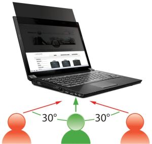 Mobilis 016233 Blickschutzfilter 39,6 cm (15.6") Laptop Rahmenloser Blickschutzfilter