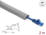 DELOCK Kabelkanal PVC flexibel 30 x 10 mm - Länge 2m...