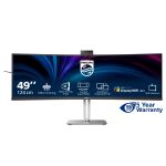 Philips 5000 series 49B2U5900CH/00 Computerbildschirm 124 cm (48.8") 5120 x 1440 Pixel Dual QHD LCD Schwarz