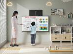 Equip 60"-100" Interaktive Auf-Ab-TV-Wandhalterung