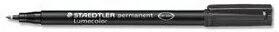 Staedtler 317-9 Permanent-Marker Rundspitze Schwarz