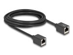DELOCK Verlängerungsk. Kupplung RJ45 BU/RJ45 BU S/FTP 3m