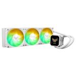 ASUS TUF Gaming LC III 360 ARGB LCD White Edition Prozessor All-in-One-Flüssigkeitskühler 12 cm Weiß 1 Stück(e)