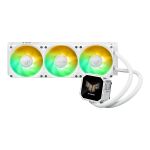 ASUS TUF Gaming LC III 360 ARGB LCD White Edition Prozessor All-in-One-Flüssigkeitskühler 12 cm Weiß 1 Stück(e)