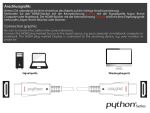 Python AOC-H21030 HDMI-Kabel 30 m HDMI Typ A (Standard) Schwarz