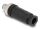 DeLOCK M12 Steckverbinder A-kodiert 3 Pin Stecker zur Montage mit Schraubanschluss