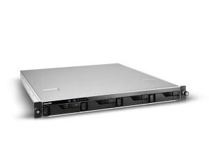 Asustor Lockerstor 4RS NAS Rack (1U) Intel Atom® C3538 8 GB DDR4 0 TB ADM Schwarz