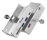 Equip 128968 Schnittstellen-Hub USB 3.2 Gen 1 (3.1 Gen 1) Type-A 5000 Mbit/s Aluminium