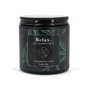 Candle Brothers Duftkerze CBD Relax Dragon Fruit Kush 350g