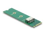 DELOCK M.2 Key M zu 1 x OCuLink SFF-8612 Konverter