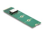 DELOCK M.2 Key M zu 1 x OCuLink SFF-8612 Konverter